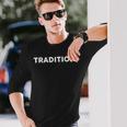 Thatays Tradition シンプル 感謝祭 長袖Tシャツ 彼への贈り物
