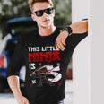 This Little Ninja Is 5歳 5歳の誕生日 忍者 男の子 キッズ 長袖Tシャツ 彼への贈り物