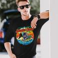 Vintage California I Retroanta Cruz 長袖Tシャツ 彼への贈り物