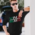 Viva Mexico Cabrones メキシコ独立 メキシカン国旗 長袖Tシャツ 彼への贈り物