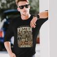 Worlds Best Fotter パティオ パトロール 裏庭 カワウソ しゃれ 誕生日 長袖tシャツ 長袖Tシャツ 彼への贈り物