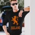 Zeeland オランダ オランダ 長袖Tシャツ 彼への贈り物