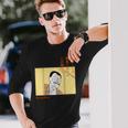 【まんが】クレヨンしんちゃん この顔で。園長先生 長袖tシャツ 長袖Tシャツ 彼への贈り物
