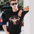 【面白tシャツ】マッチョ猫 面白い おもしろ 服 ネタ 長袖Tシャツ 彼への贈り物