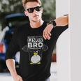 あなたもlinuxのbro Linuxのペンギンは、重量を持ち上げるか 長袖Tシャツ 彼への贈り物