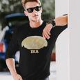 いか 面白ネタ すしネタ Ika 烏賊 長袖Tシャツ 彼への贈り物