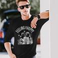 おもしろクラフトビール醸造所ギフト気分ホッピードリンクカエル 長袖Tシャツ 彼への贈り物