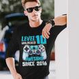 おもしろビデオゲーマー 10歳 10歳 誕生日 長袖Tシャツ 彼への贈り物
