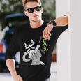 かいけつゾロリtシャツ大さくせん「でへえ」① 長袖Tシャツ 彼への贈り物