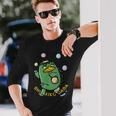 かっぱと尻子玉 長袖Tシャツ 彼への贈り物