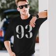 こんにちは93歳 誕生日 お祝い 応援 長袖Tシャツ 彼への贈り物