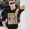 さるの舞 長袖Tシャツ 彼への贈り物