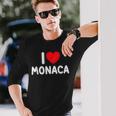 アイ・ラブ・モナカ 長袖Tシャツ 彼への贈り物