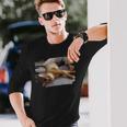 アビシニアン・フェリス・カタス 長袖Tシャツ 彼への贈り物