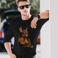 アビシニアン猫 長袖tシャツ 長袖Tシャツ 彼への贈り物