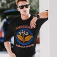 アメリカ タバコ 農家 葉 栽培 雑草 農業 農業 長袖Tシャツ 彼への贈り物