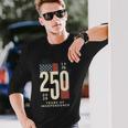 アメリカ250周年記念 愛国心が強い7月4日 250年 長袖tシャツ 長袖Tシャツ 彼への贈り物