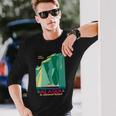アラスカ 広告 ビンテージ レトロ ポスター 長袖Tシャツ 彼への贈り物