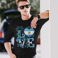 アルゼンチン 愛 アルゼンチン 長袖Tシャツ 彼への贈り物