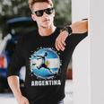 アルゼンチン選手のためのアルゼンチンシャツ レトロ ボーイズ アルゼンチン 長袖Tシャツ 彼への贈り物