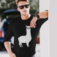 アルパカラマ 長袖Tシャツ 彼への贈り物