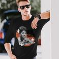 アレサ・フランクリン・ヤング・ギフテッド・アンド・ブラック・レトロ・フォト 長袖Tシャツ 彼への贈り物