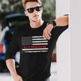 アーカンソー州 アメリカ国旗 ギブソン Usa 愛国心 お土産 長袖Tシャツ 彼への贈り物