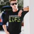 アーボリスト ライフツリー 外科医 長袖Tシャツ 彼への贈り物