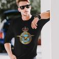 イギリス空軍 イギリス空軍 バッジパッチ 長袖Tシャツ 彼への贈り物