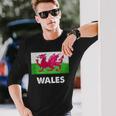 ウェールズ国旗tシャツ 長袖Tシャツ 彼への贈り物