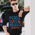 ウッドストック 平和 愛と音楽 長袖tシャツ 長袖Tシャツ 彼への贈り物