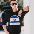 エルサルバドル国バッジ エルサルバドル国旗 長袖Tシャツ 彼への贈り物