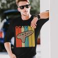 オカリナ レトロ 長袖Tシャツ 彼への贈り物