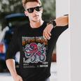 オクトパス侍 エイトアームズ 戦士 メンズ レディース 長袖Tシャツ 彼への贈り物