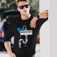 オノマトペ 創作文 英語教師 長袖Tシャツ 彼への贈り物