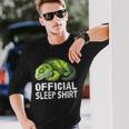 オフィシャル・スリープシャツ・イグアナ 長袖Tシャツ 彼への贈り物