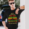 カナカ マオリ フラッグ We Are Mauna Kea No Tmt 長袖tシャツ 長袖Tシャツ 彼への贈り物
