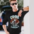 カニアレルギー Crab Allergy Community 長袖Tシャツ 彼への贈り物