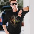 カバラ 生命の樹 エッツ・ハイム 長袖Tシャツ 彼への贈り物