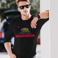 カリフォルニア州 'Bear Republic' 州旗 長袖Tシャツ 彼への贈り物