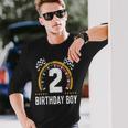 キッズ 2歳 誕生日 男の子 レーシング スピードメーター 長袖Tシャツ 彼への贈り物