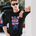 キッズ 警察豚 長袖Tシャツ 彼への贈り物