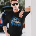 キハダマグロ釣り 大物漁師 長袖Tシャツ 彼への贈り物