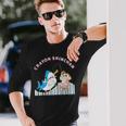 クレヨンしんちゃん ひまわりとシロ 釣りごっこ 長袖Tシャツ 彼への贈り物