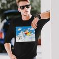 クレヨンしんちゃん 雪のすべり台 長袖Tシャツ 彼への贈り物