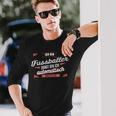クールなフットボール選手 フットボール選手の言葉 長袖tシャツ 長袖Tシャツ 彼への贈り物