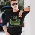 グリーンケミストリーキャット元素周期表 長袖Tシャツ 彼への贈り物