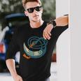 ケルト鳥ケルトデザイン 世界のケルト。 長袖Tシャツ 彼への贈り物