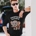 ココファント エレファント イタリアン ブレイン ミーム 長袖Tシャツ 彼への贈り物