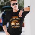 コーギー ミーム 犬 コーギー 犬 態度 スリーピーコーギー 長袖Tシャツ 彼への贈り物